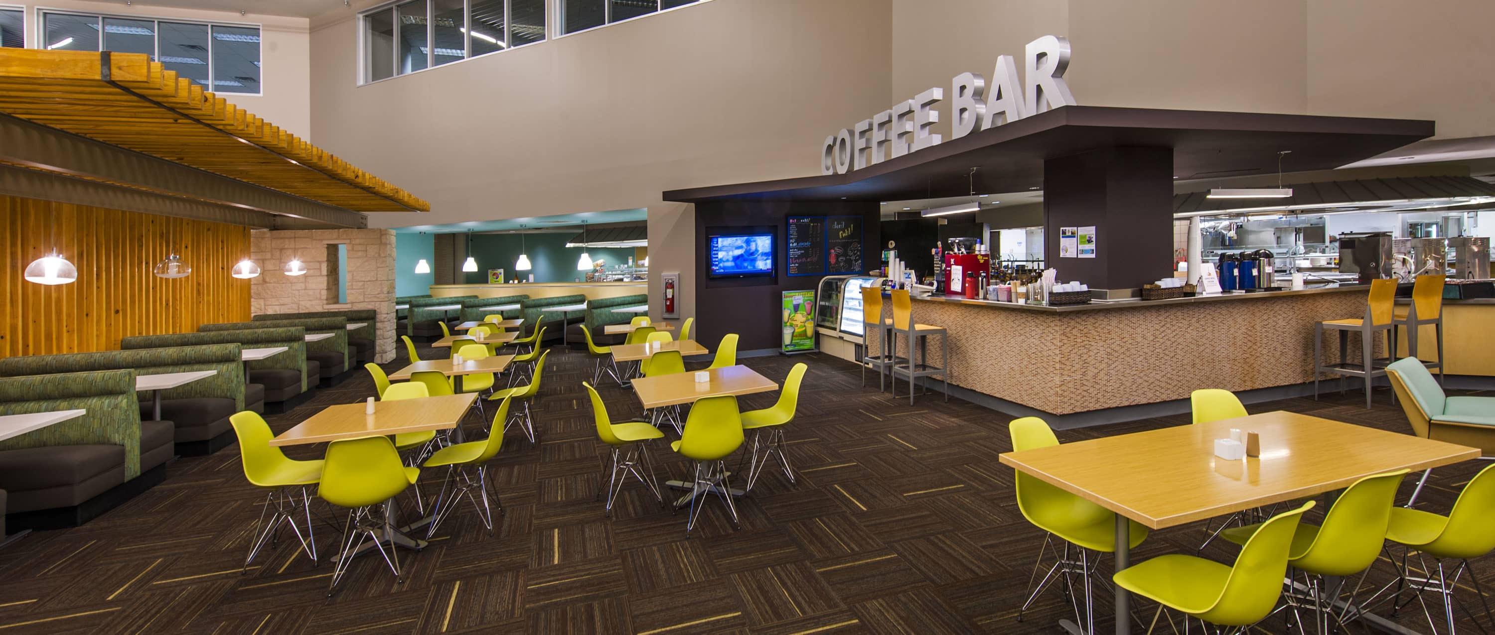 Cafeteria at 7700 Parmer Office Campus in Austin, Texas