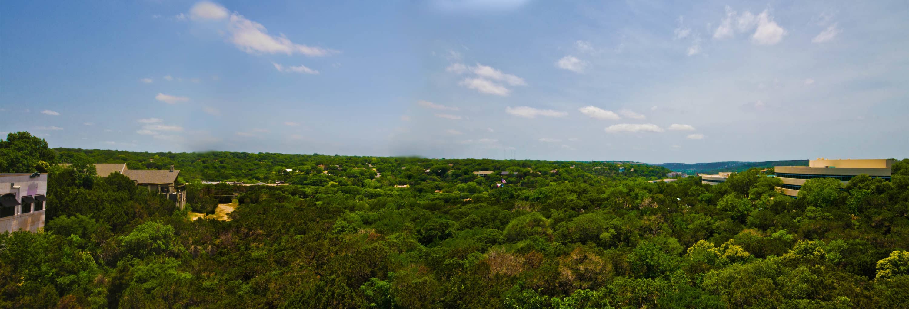 Views from 9500 Arboretum in Austin, Texas