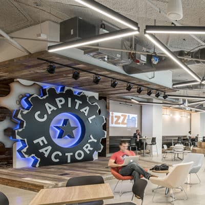 Capital factory interior office space | Austin, TX