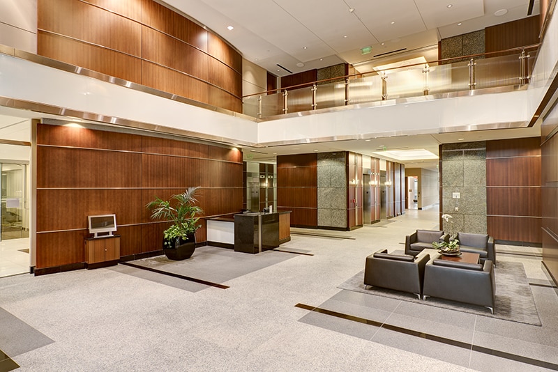 Lobby Space at The Terrace in Austin, Texas | Common Area Maintenance for Office