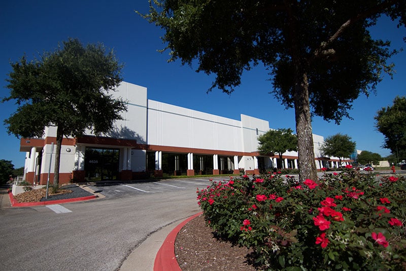 Landscaping is a part of CAM for Industrial Buildings | Tech Center Southwest in Austin, TX