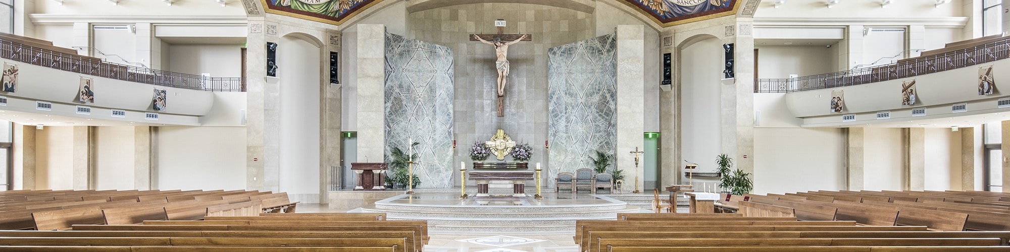 St. John Neumann Catholic Church | Sanctuary - AQUILA Project Management Case Study