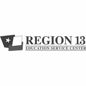Region 13 logo - bw
